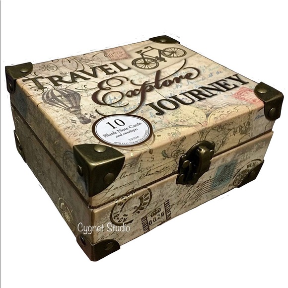 Pooch & Sweetheart • Explorer Cards in Keepsake Chest Trunk (73704), Box of 10 - Picture 2 of 5